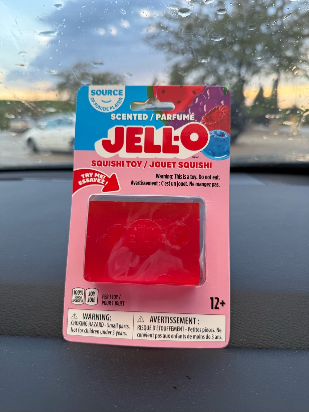 JELL-O Scented Squish Toy - Red